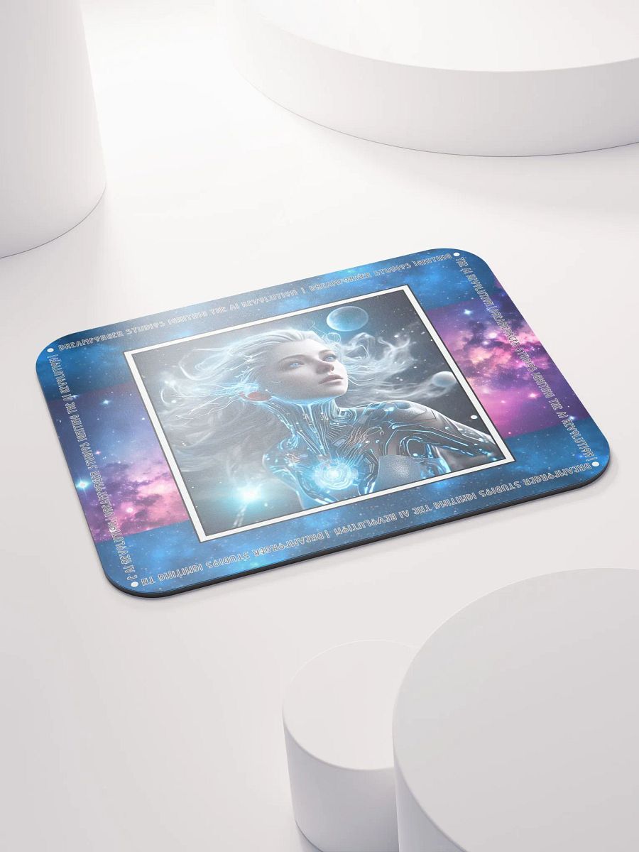 Electric Divinity: Celestial Circuitry Mouse Pad product image (4)
