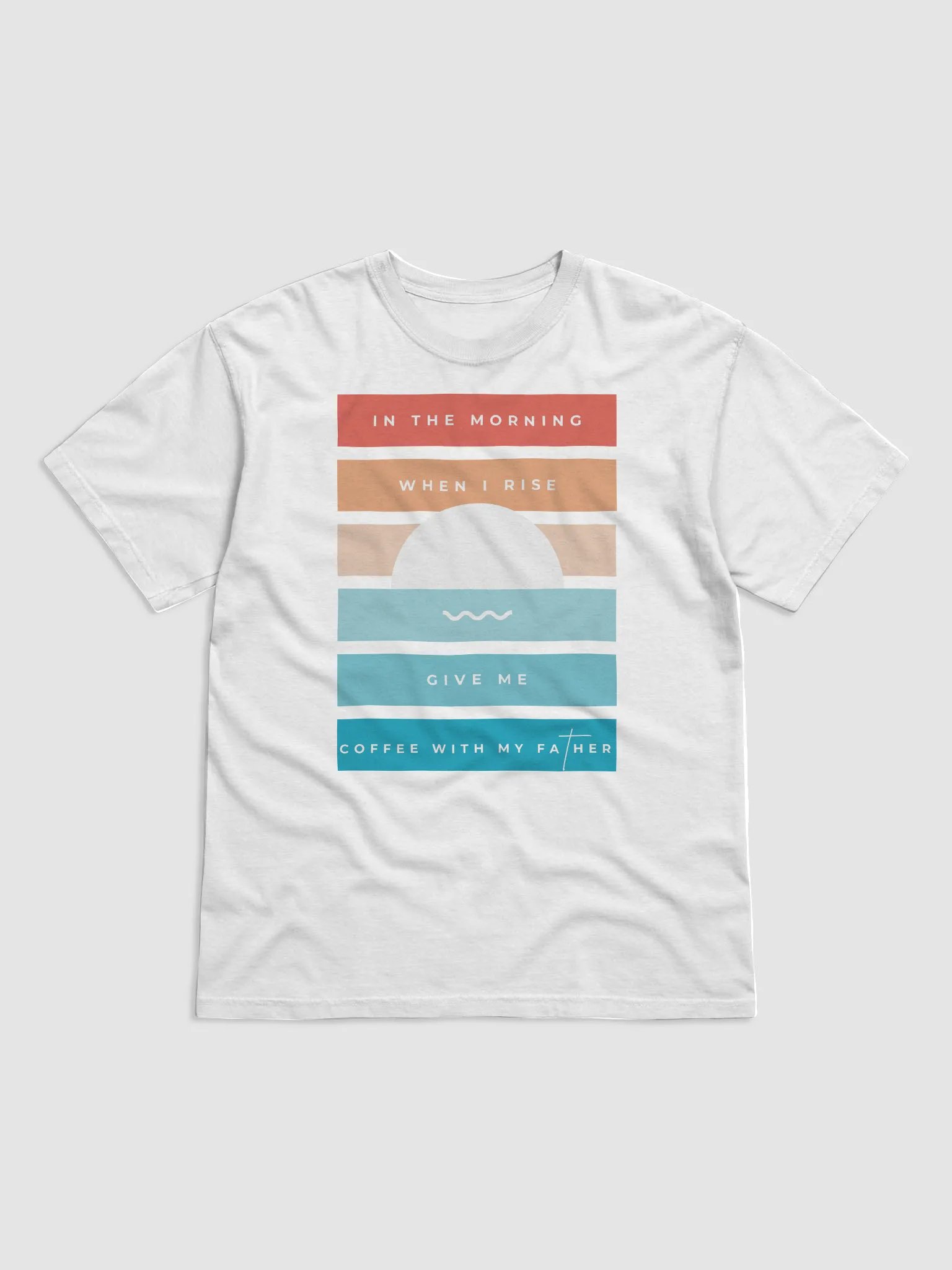 "Coffee With My Father" Sunrise Tee product image (1)