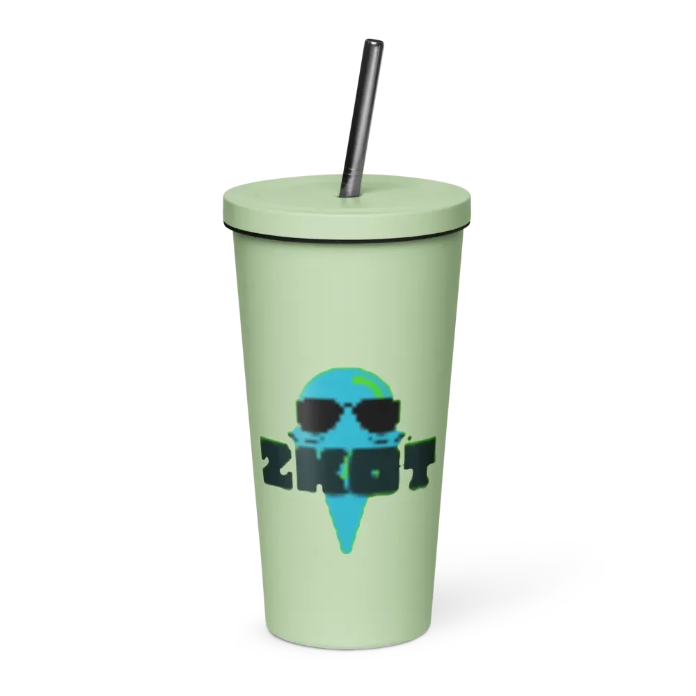 ZKOT Insulated Tumbler + Straw - Show Your Support - Drinkware product image (1)