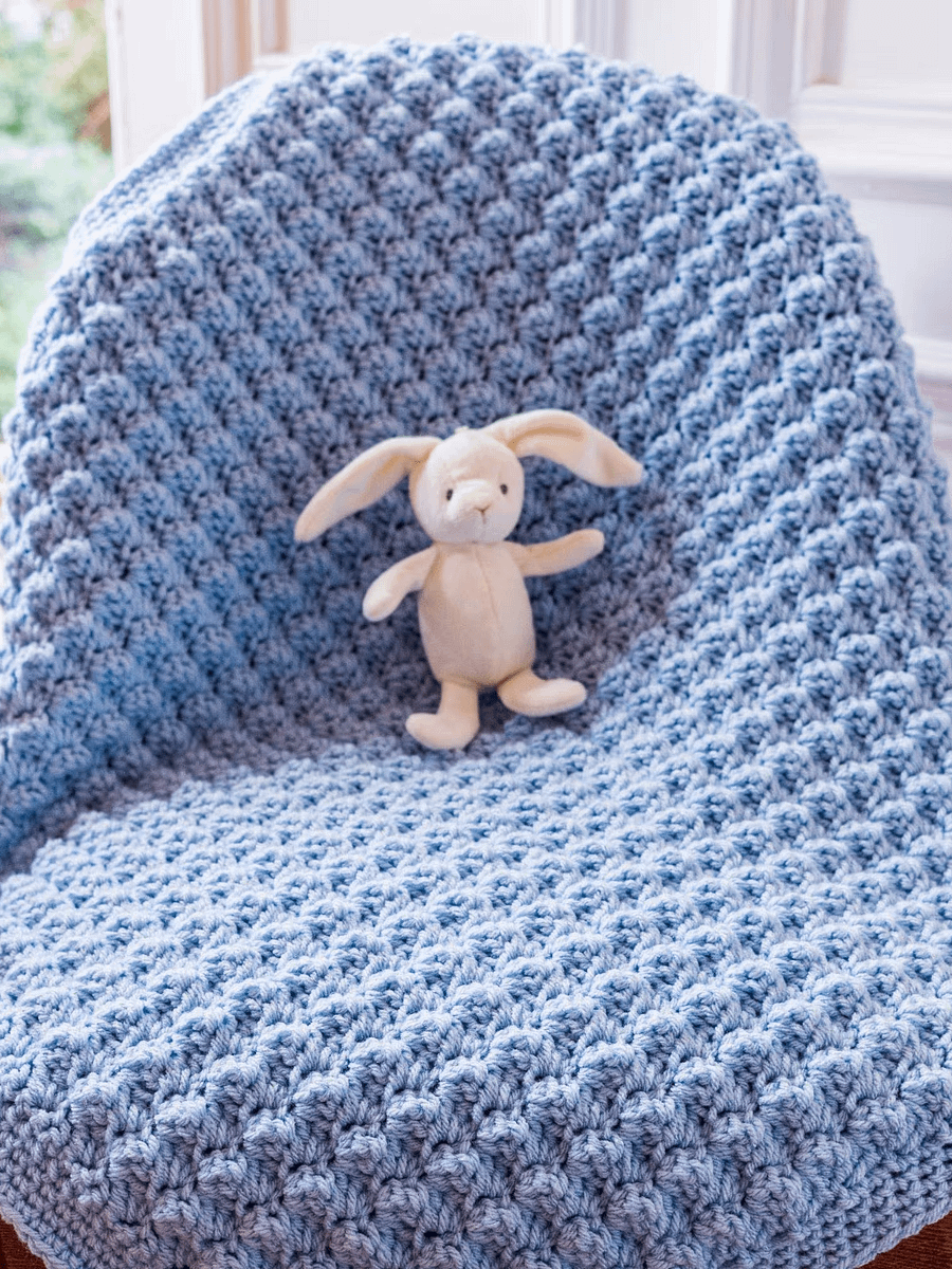 Crochet Pattern: Barclay Baby Blanket product image (9)