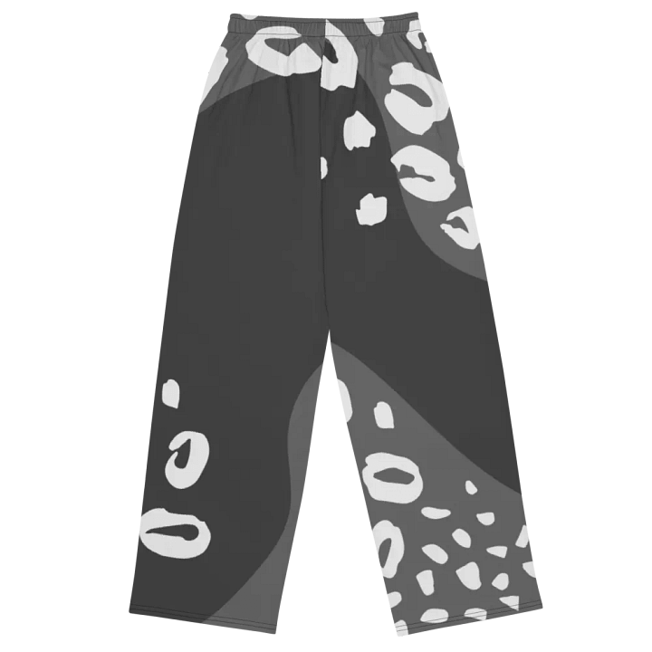 Organic Grey Spots Wide-Leg Pants product image (2)