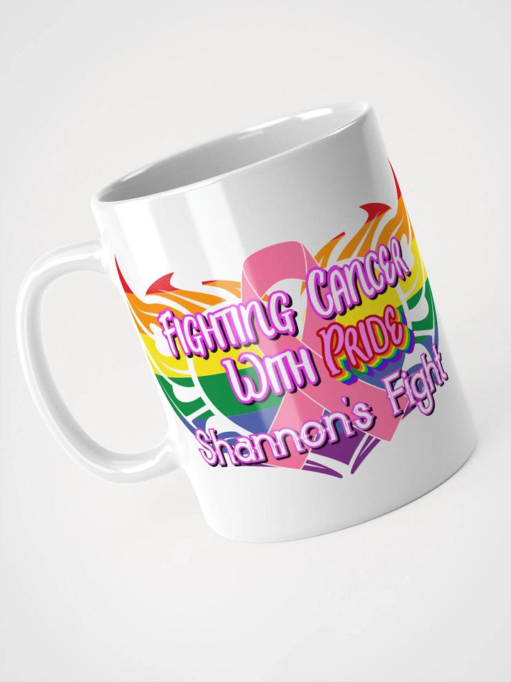 Fighting Cancer w/ Pride - White Mug product image (1)