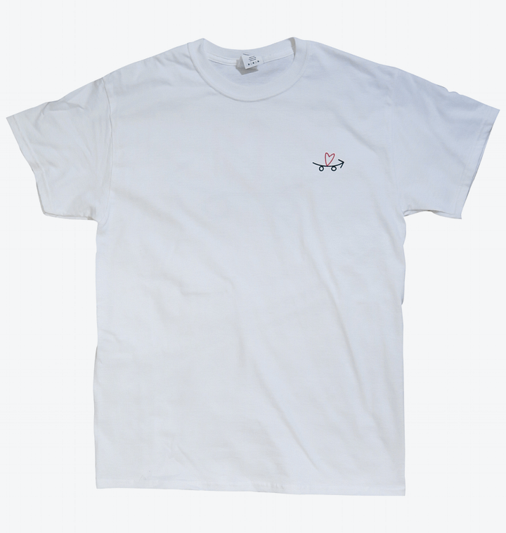 logo tee white product image (1)