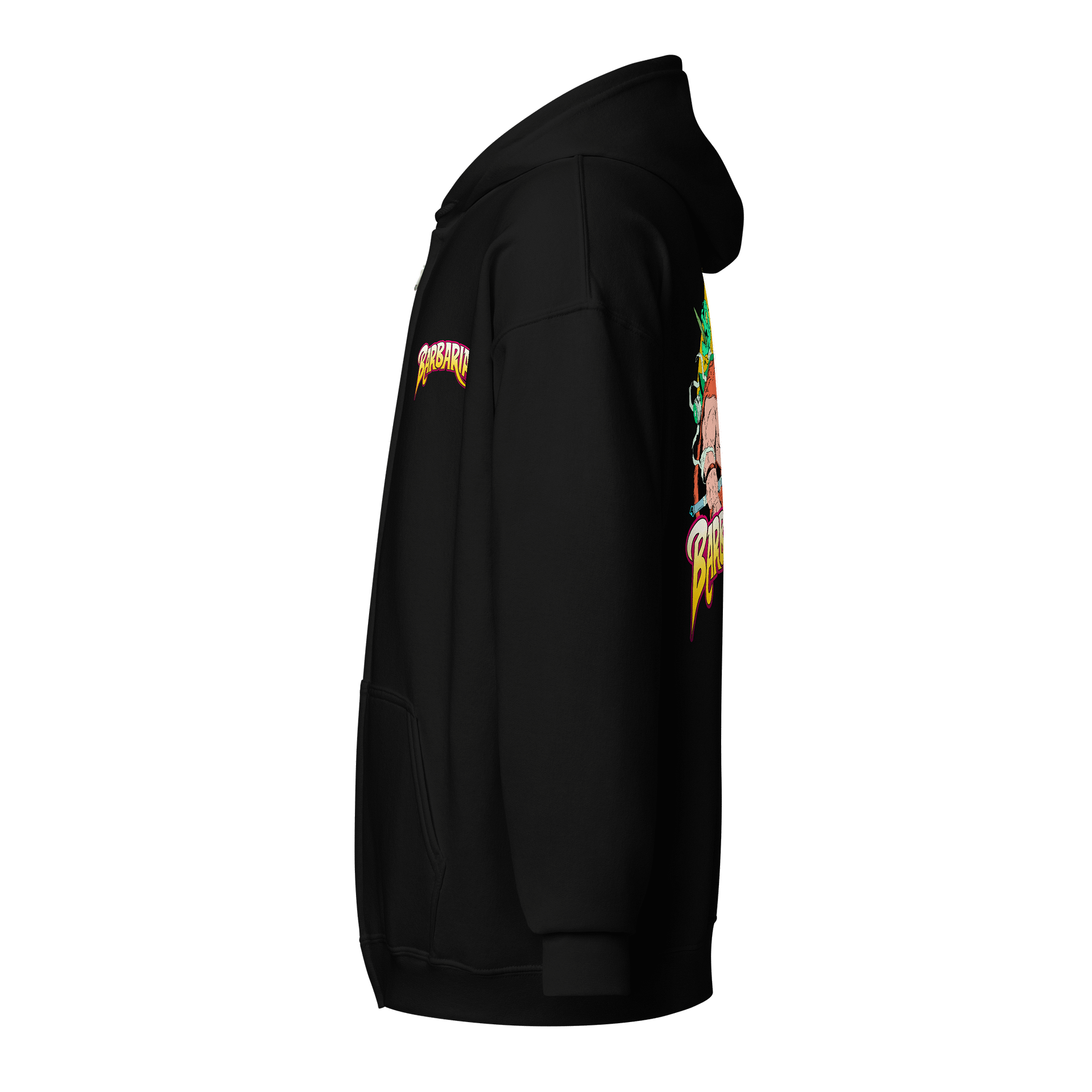 Dark Fantasy Barbarian - Zip Hoodie product image (5)