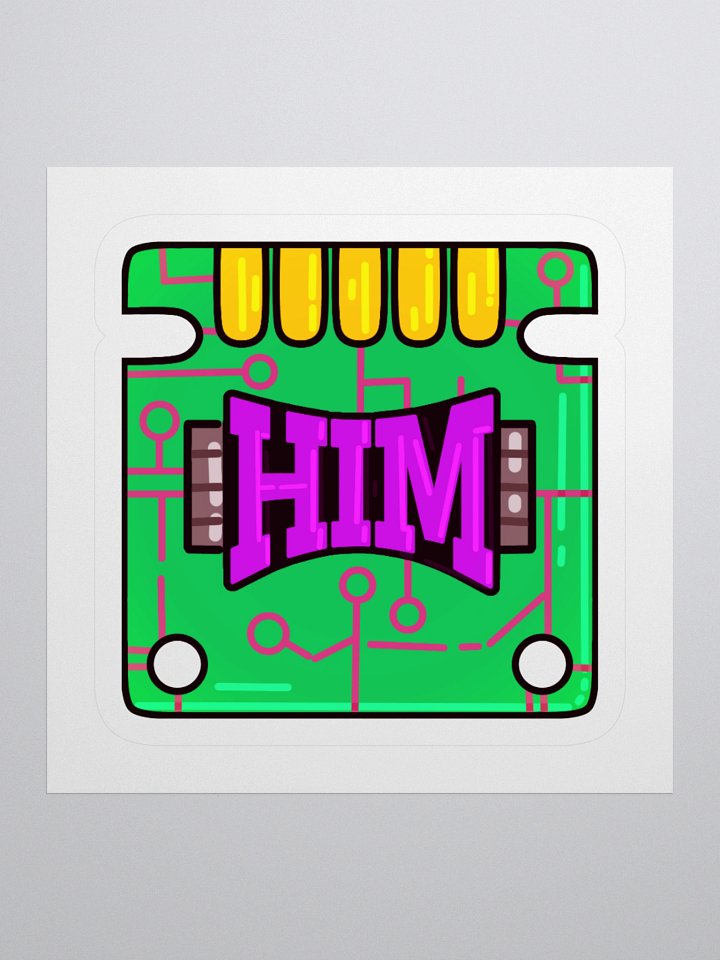 HIM 'Botman' Sticker product image (2)