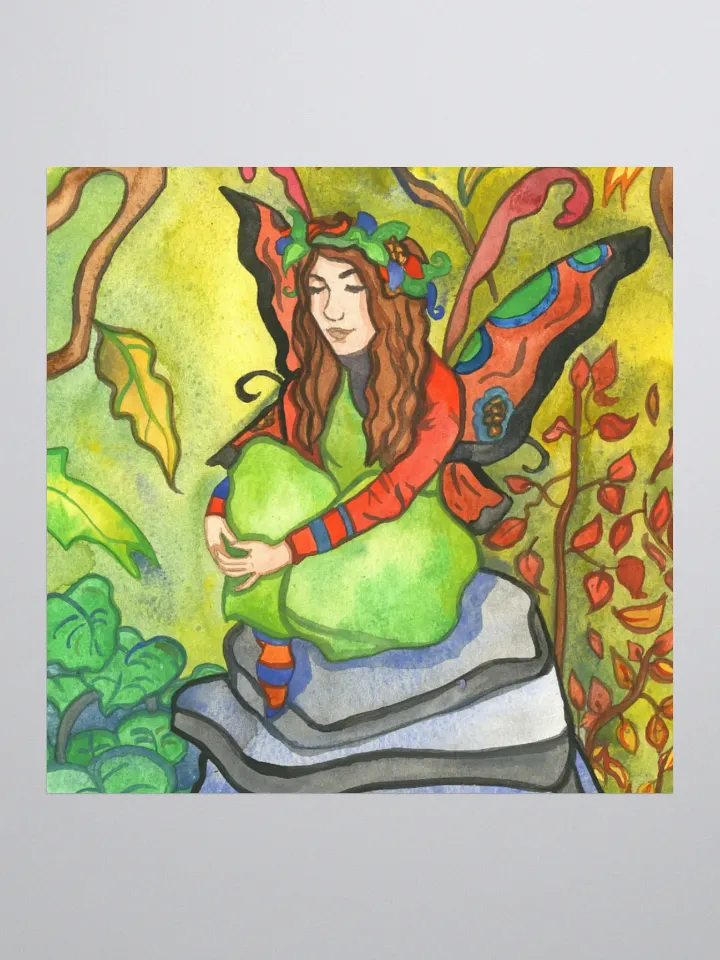 Golden Leaves Sticker product image (1)