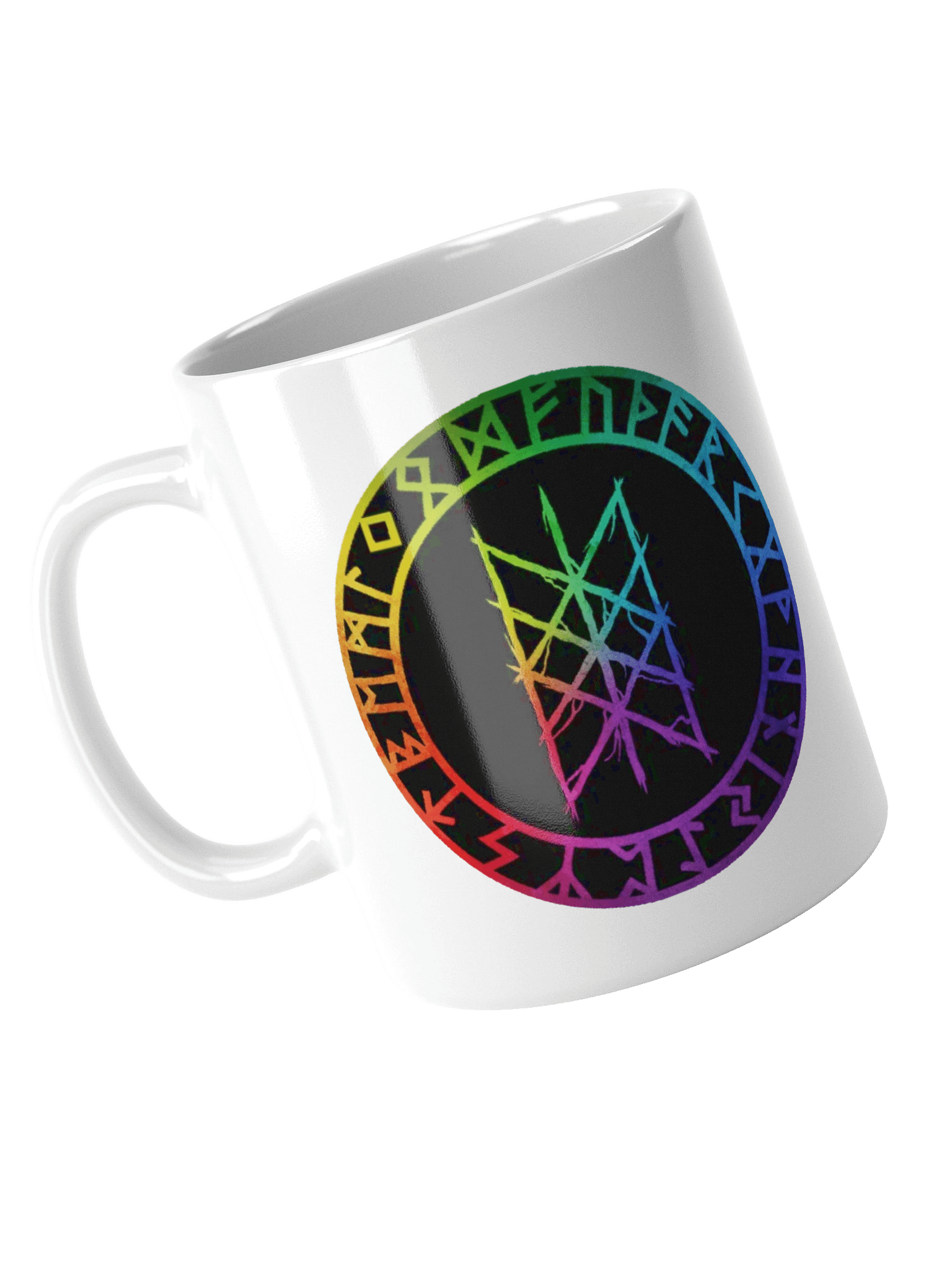 PRIDE Queer Battle Cry Glossy Mug product image (9)