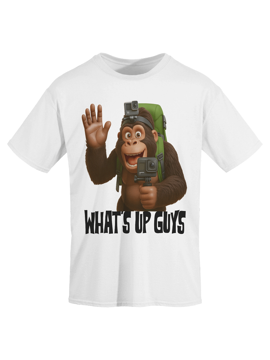 Viral Bigfoot Vlog Funny Cartoon Tee product image (1)