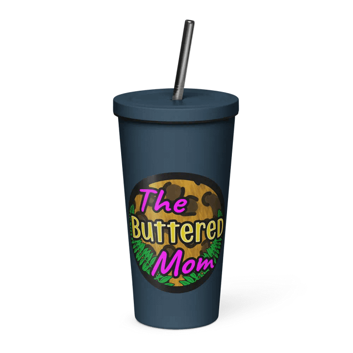 Buttered Mom Tumbler W/Straw product image (1)