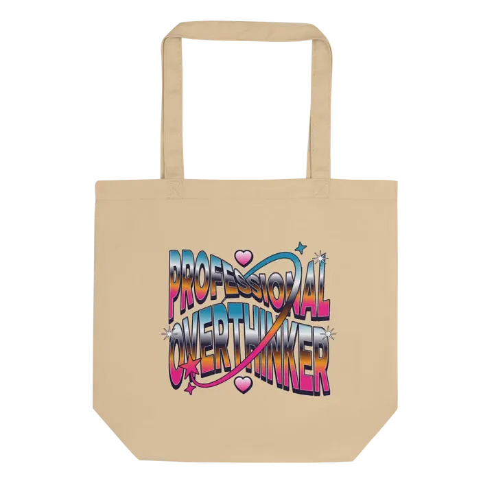 Professional Overthinker Vibrant Tote Bag product image (1)