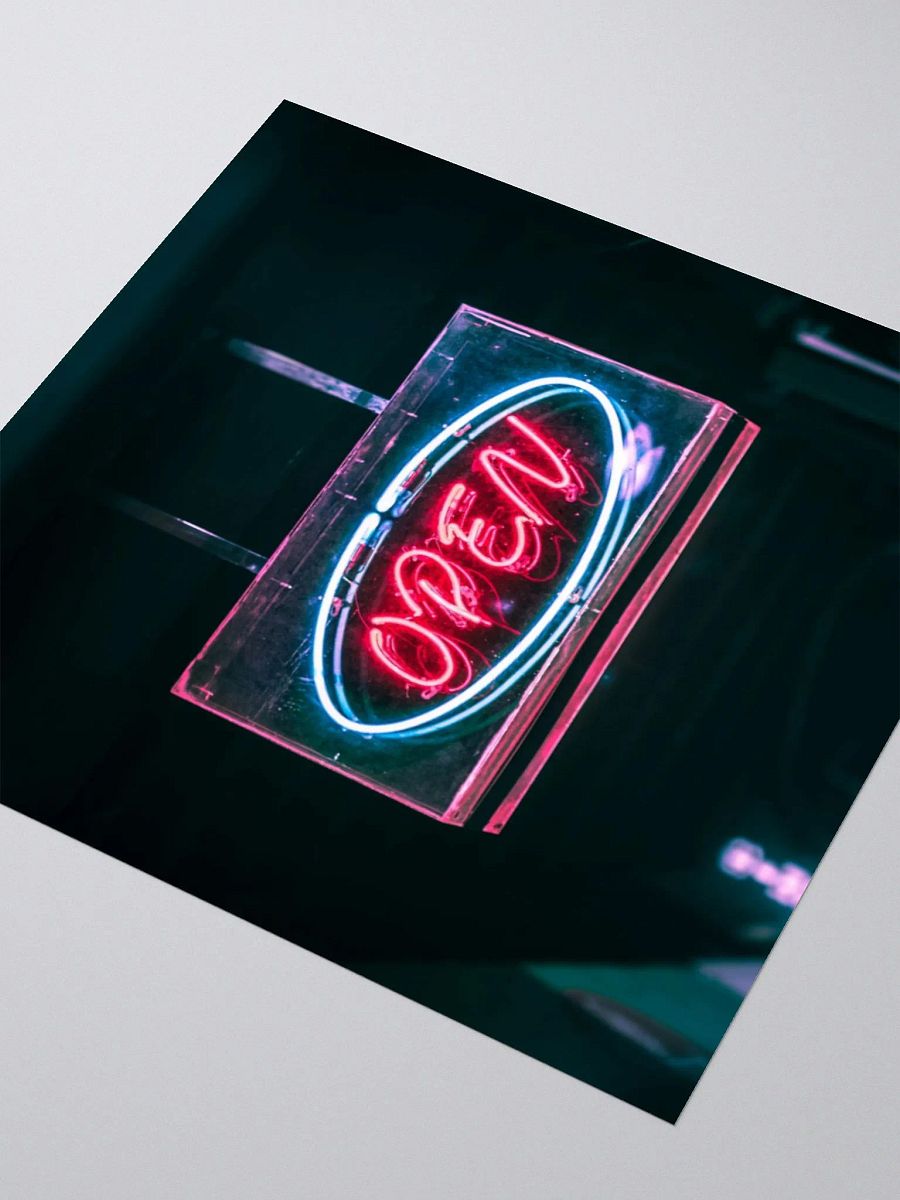 Neon Evening Sticker product image (3)
