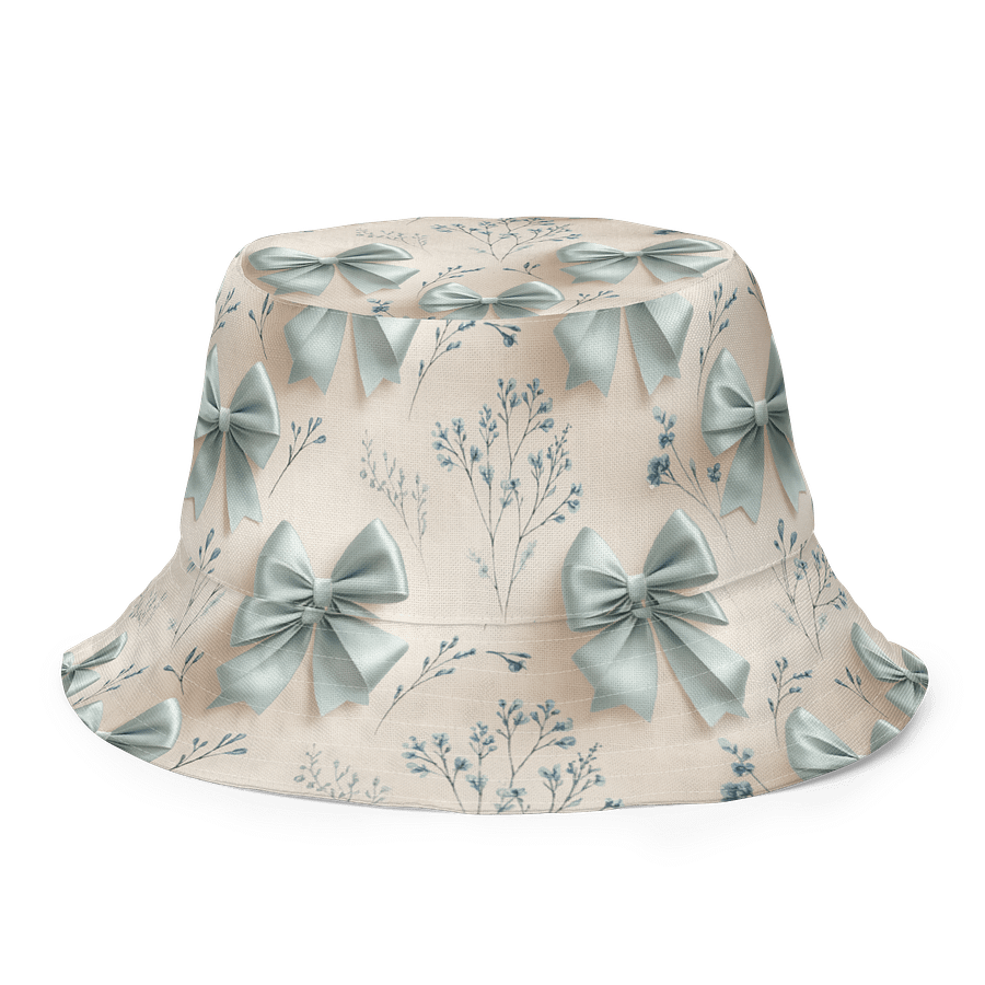 Reversible Bucket Hat – Something Blue Bows product image (2)