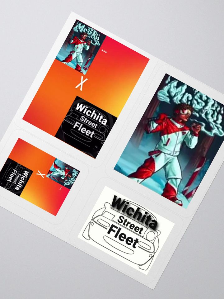 Mr.Skii x WSF Kiss Cut Sticker Set product image (2)