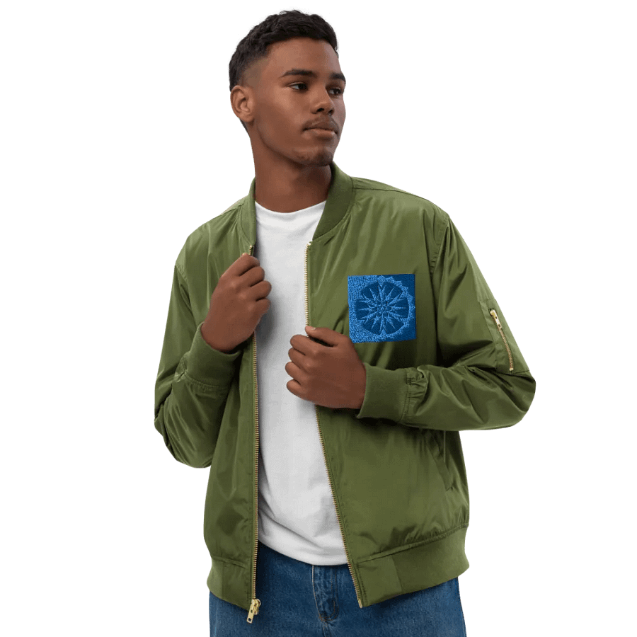 snowflake Bomber Jacket product image (40)