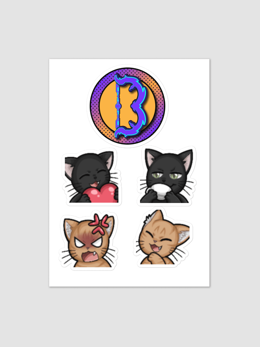 BaggyNoodleArms | Kiss Cut Sticker sheet product image (1)