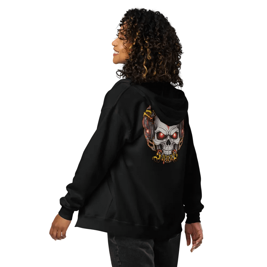 NooB Skull Zip Hoodie product image (5)