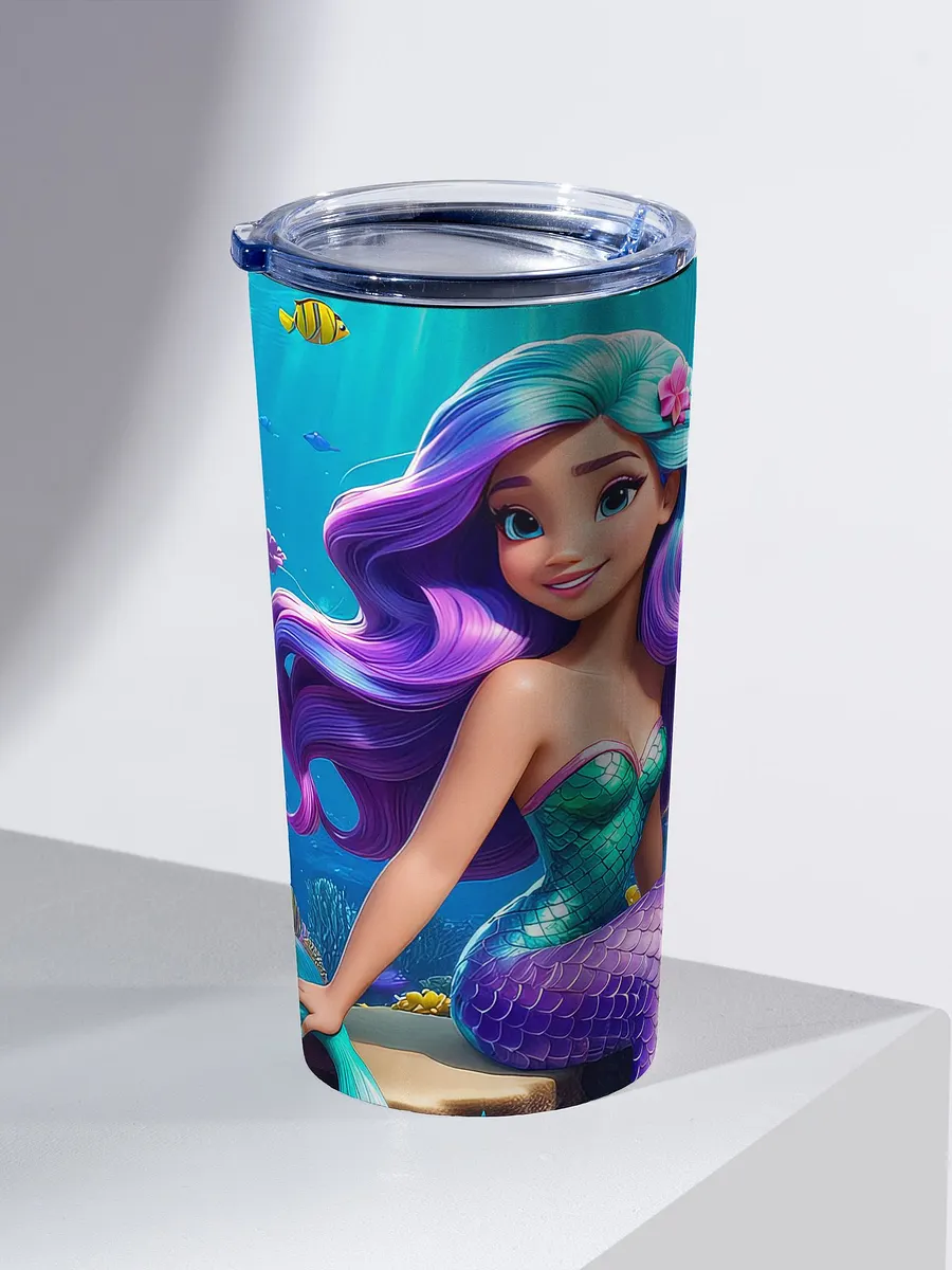 Mermaid Princess 20oz Stainless Steel Tumbler - V1 product image (3)
