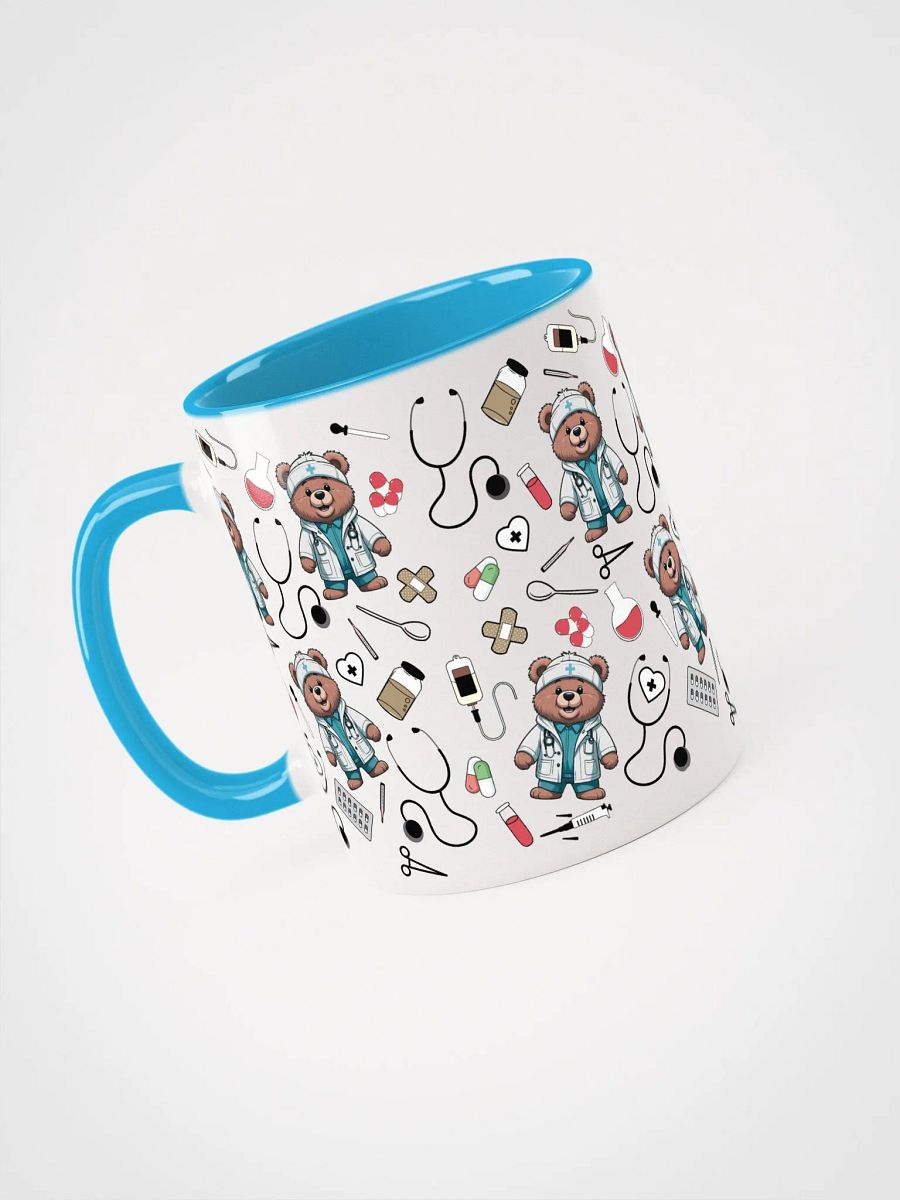 Cute Medical Coat Bear Ceramic Mug product image (8)