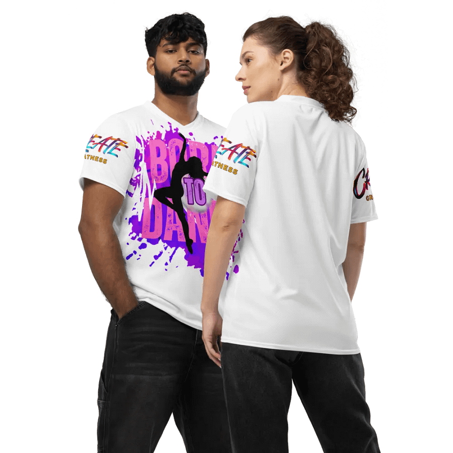Dynamic Born to Dance Her Silhouette All-Over Print Jersey product image (10)