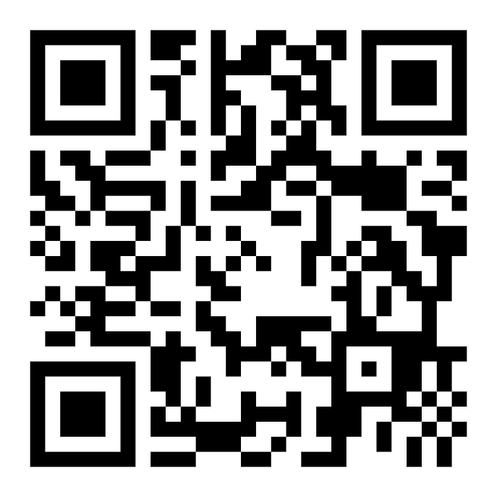 QR CODE "LOST IN THE HUSTLE" BUT CALM WITHIN, Die-Cut Magnet product image (1)