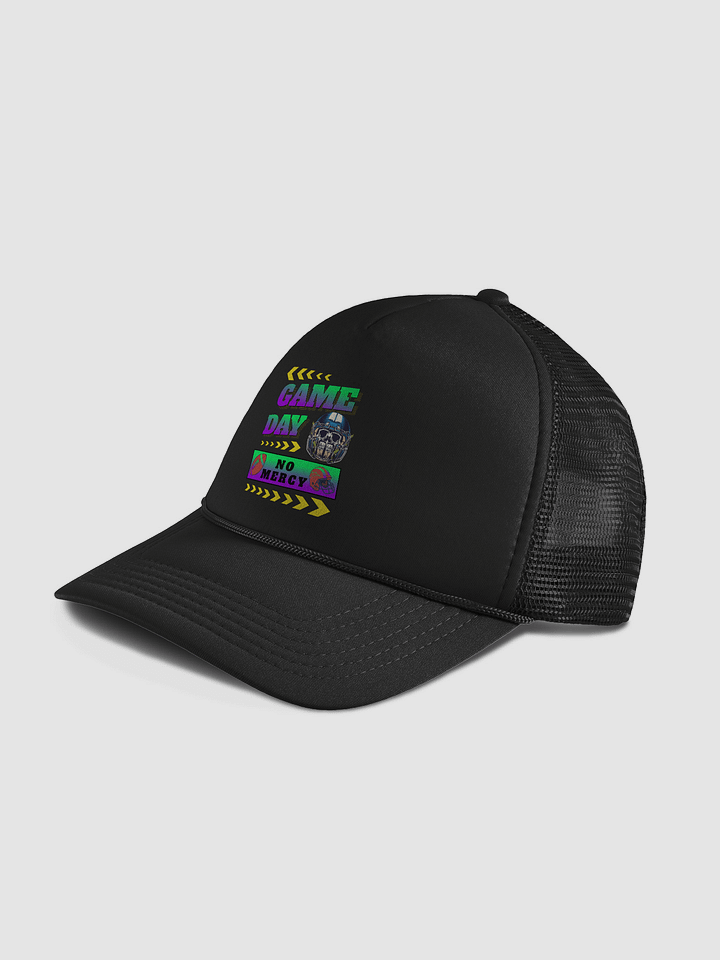 Game Day No Mercy Football Skull Foam Trucker Hat product image (2)