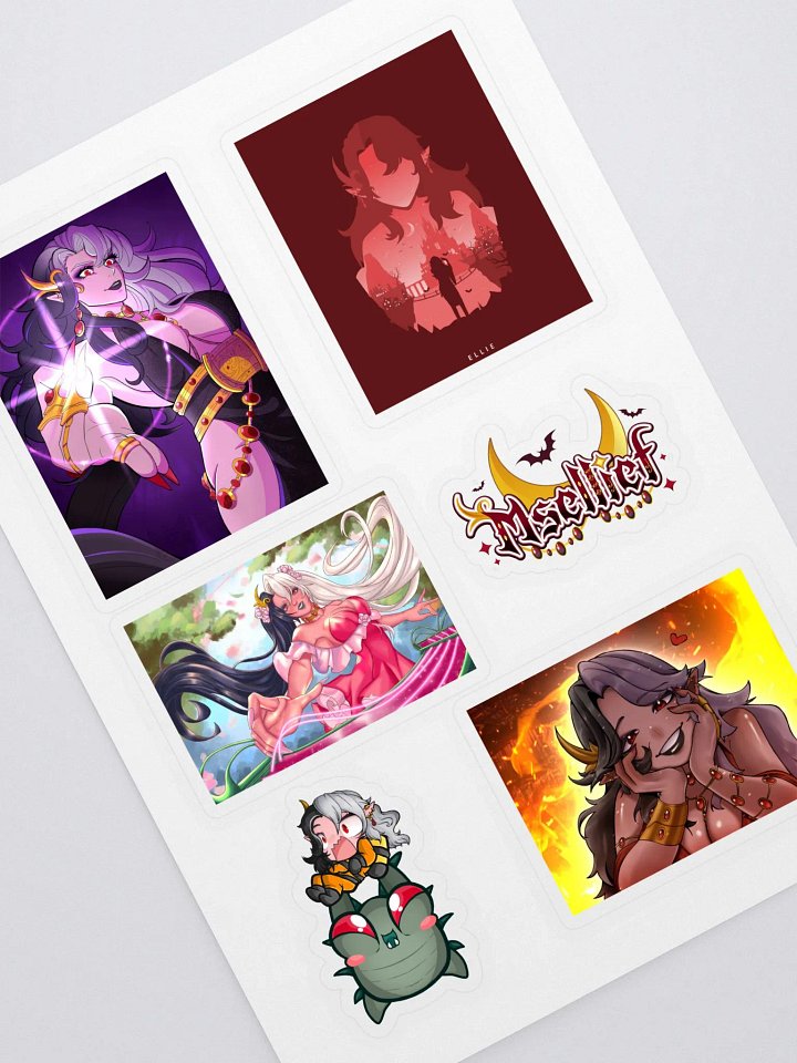 Ellie Sticker Sheet product image (1)