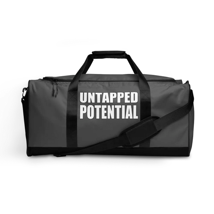 Untapped Potential Gray Duffle Bag product image (1)