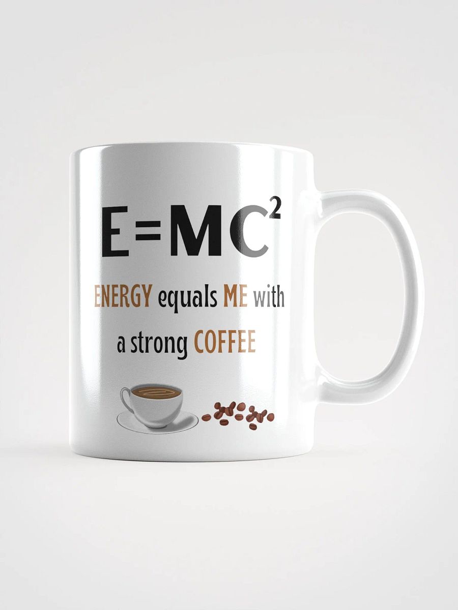 E=MC² Coffee Mug – The Ultimate Caffeine Equation product image (1)