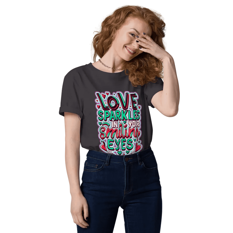 Love Sparkles in your smiling eyes T-shirt - Ver 2 product image (1)