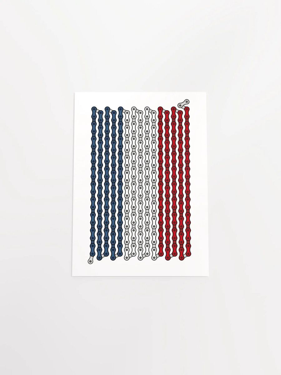Netherlands Bike Chain Flag Poster product image (10)