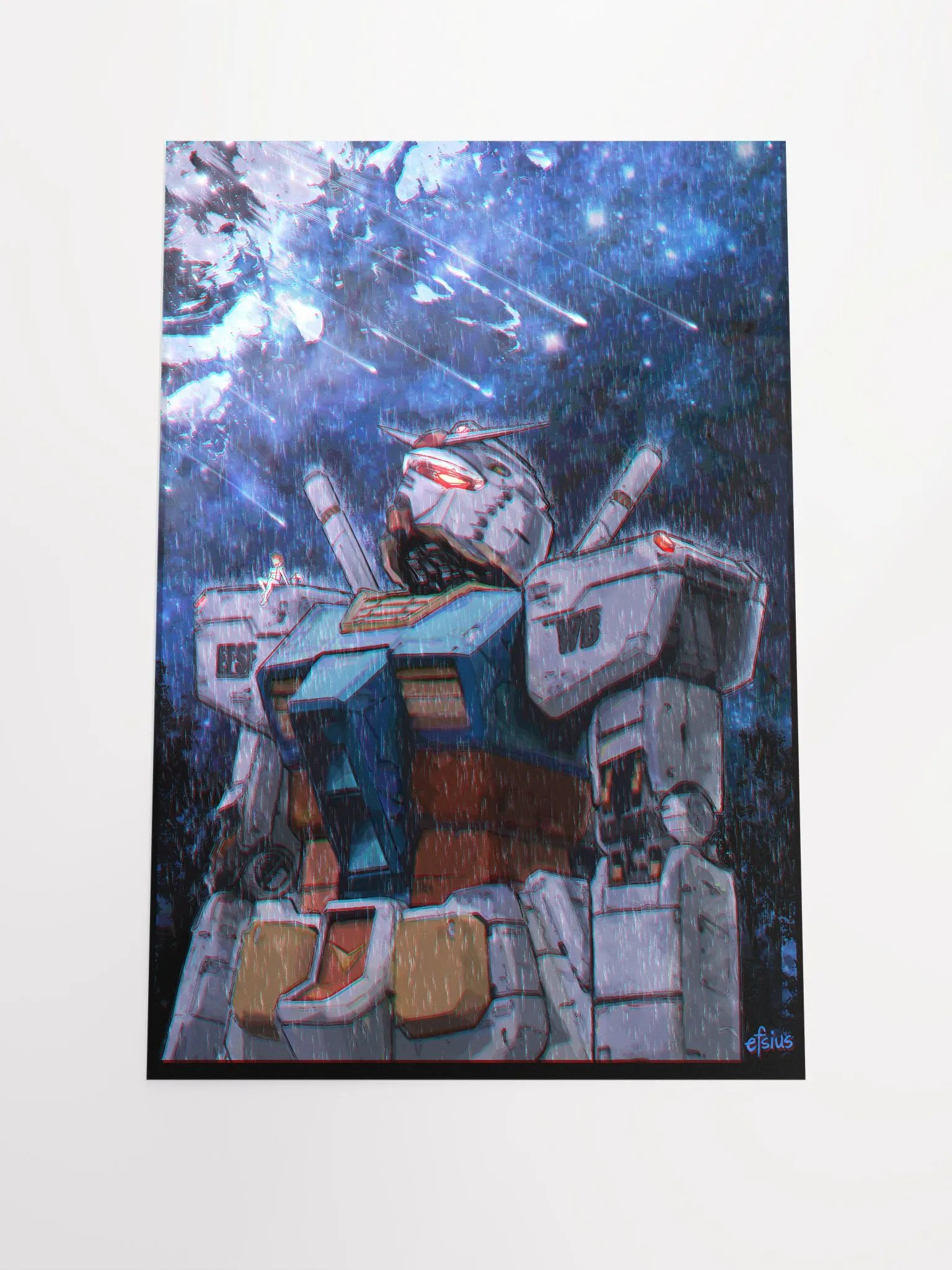 Gundam RX-78 12x18 in. product image (1)