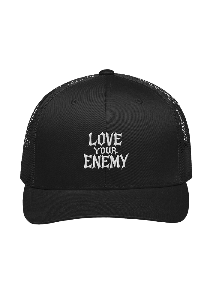 Love Your Enemy Retro Hat product image (1)