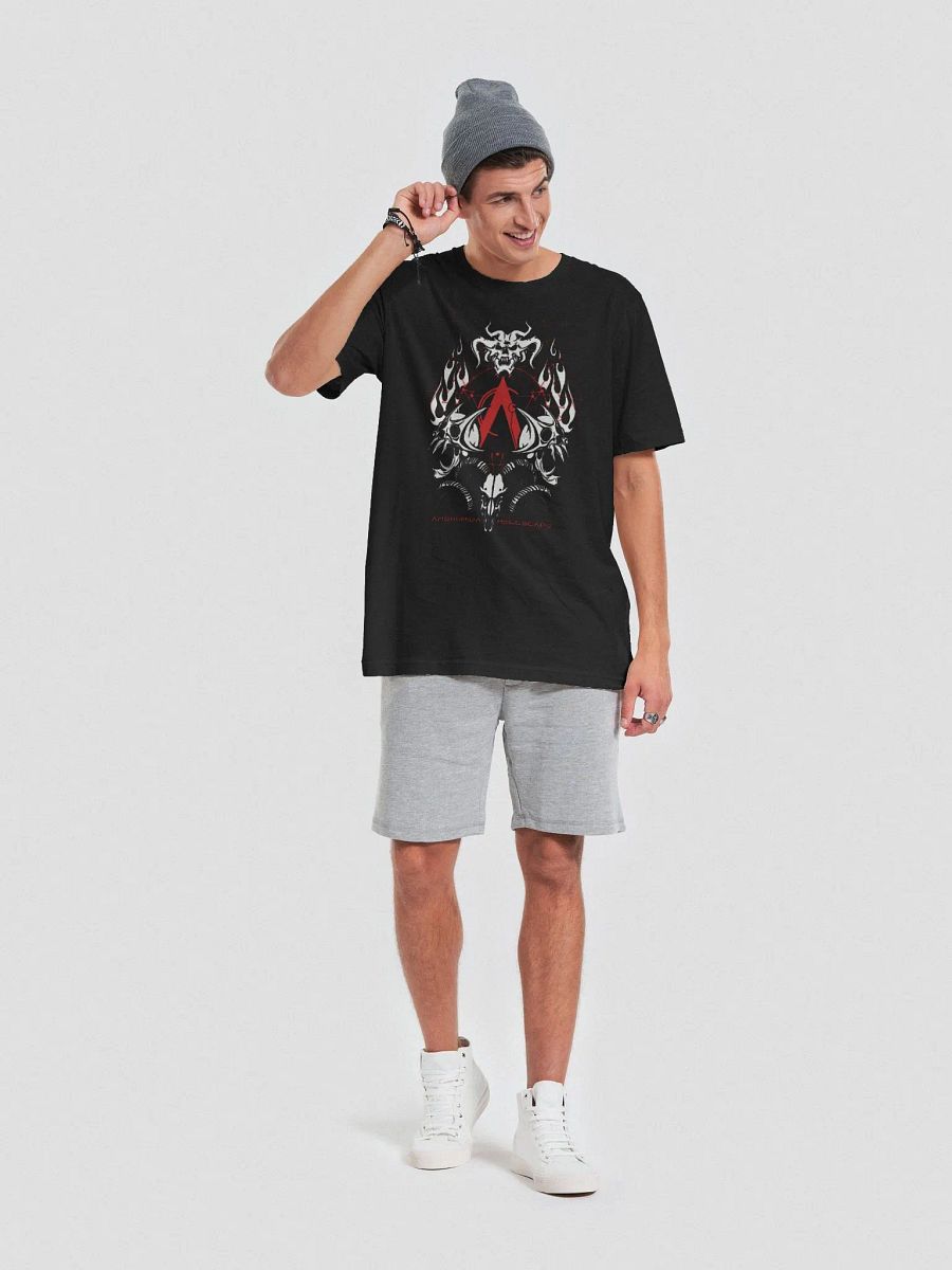 Hellscape T-Shirt (White Flame) product image (6)