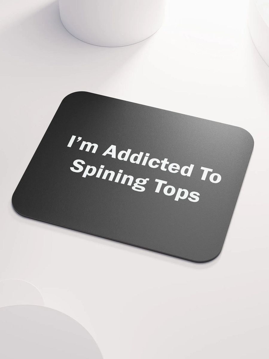 TMS Addicted to spinning tops Mouse Pad product image (3)