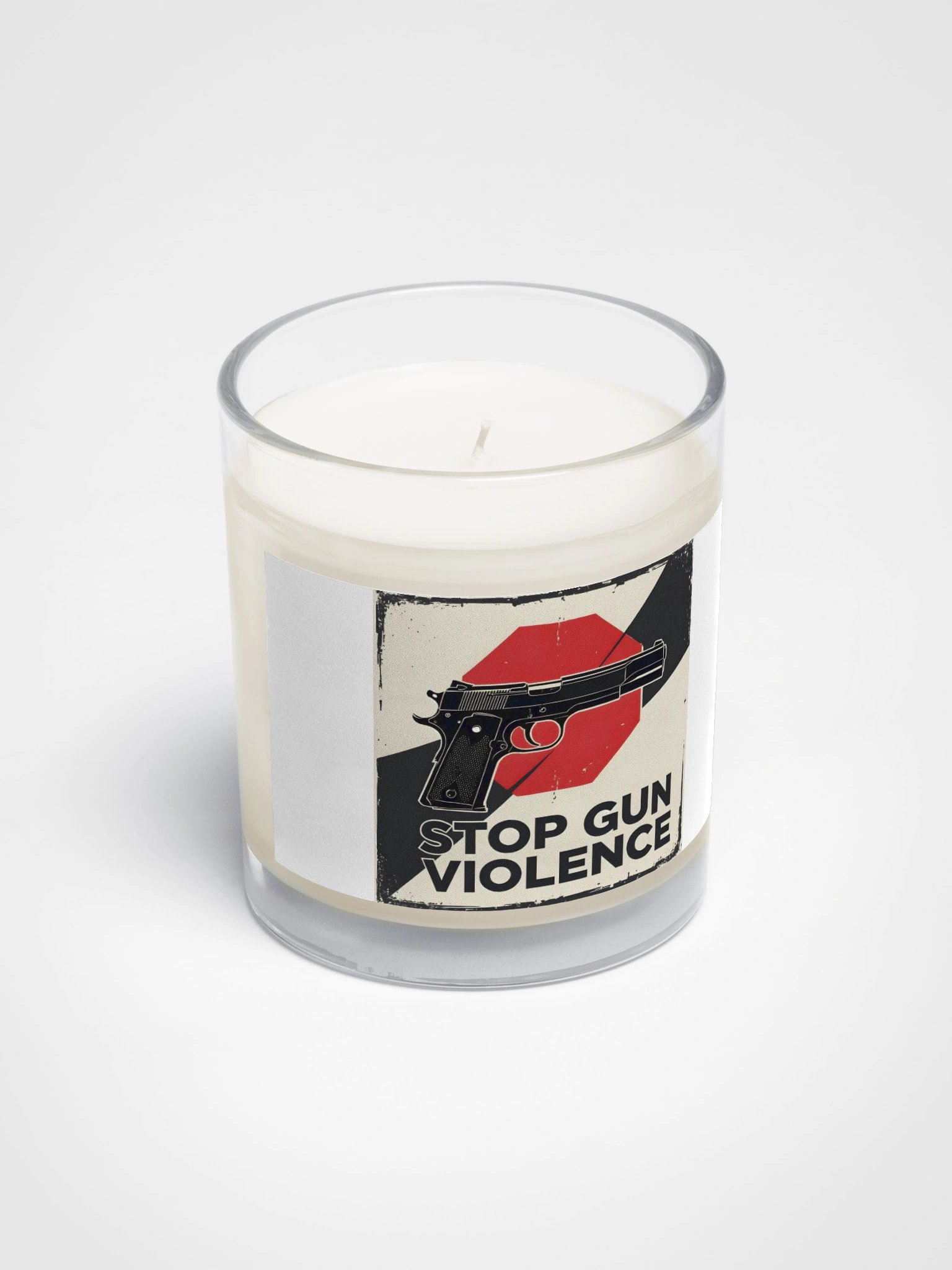 Stop Gun Violence Soy Wax Candle product image (2)