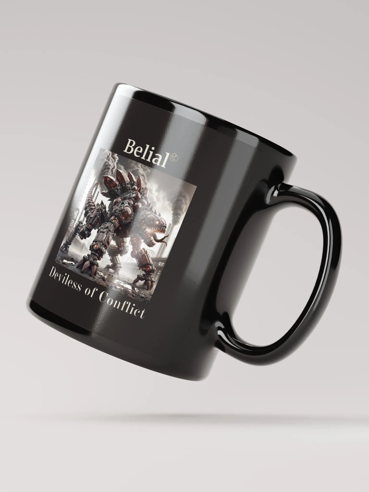 Supernal Belial | Black Glossy Mug product image (3)