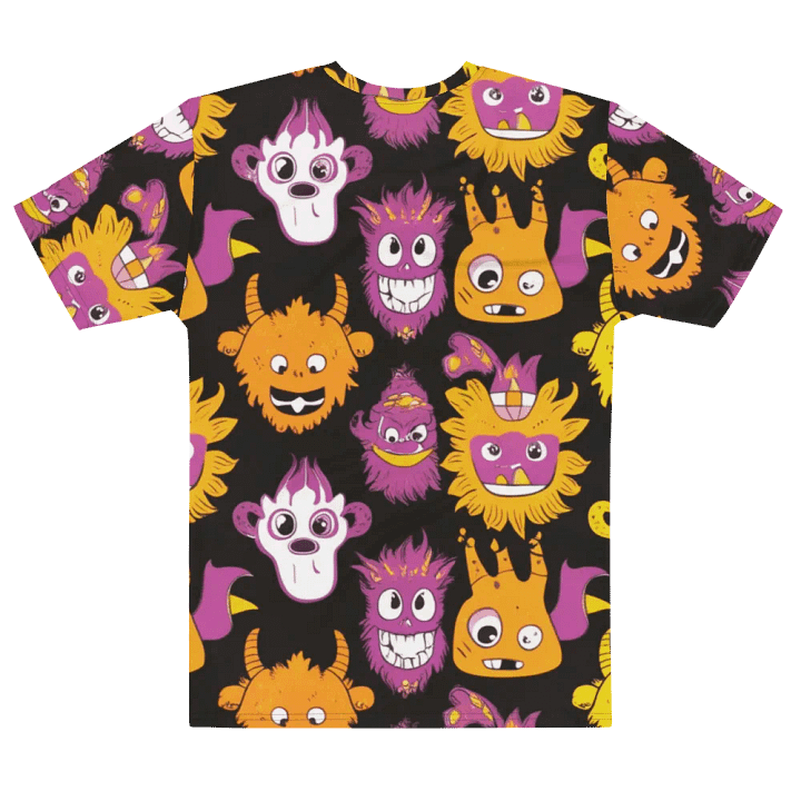 Spooky Monsters Spectacle T Shirt product image (2)