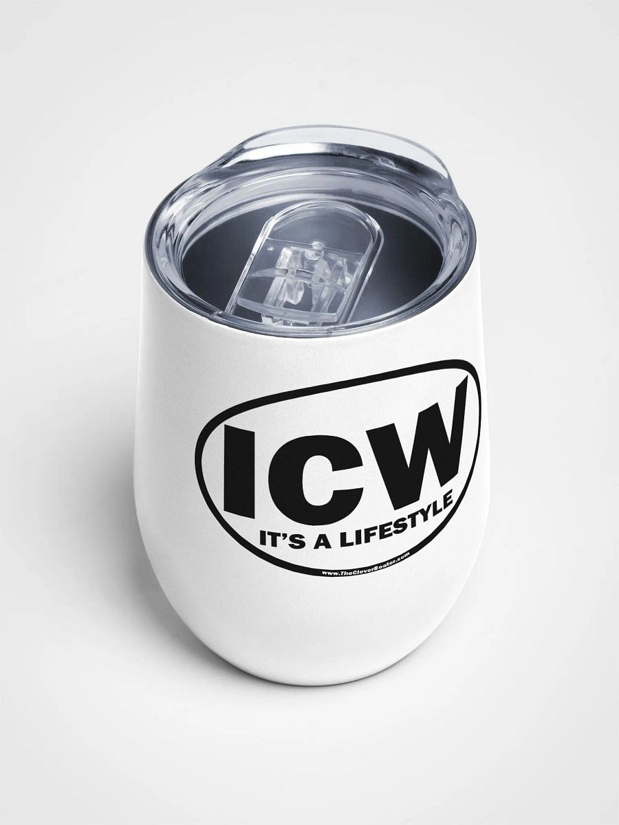 ICW - It's A Lifestyle - Wine Tumbler - Insulated Stainless Steel product image (4)