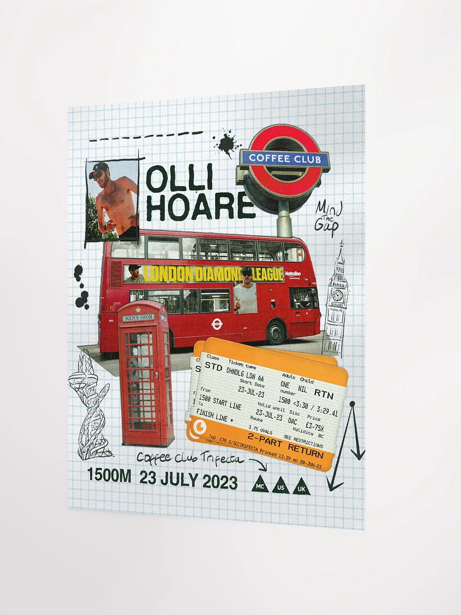 Olli's Diamond League London Poster product image (2)