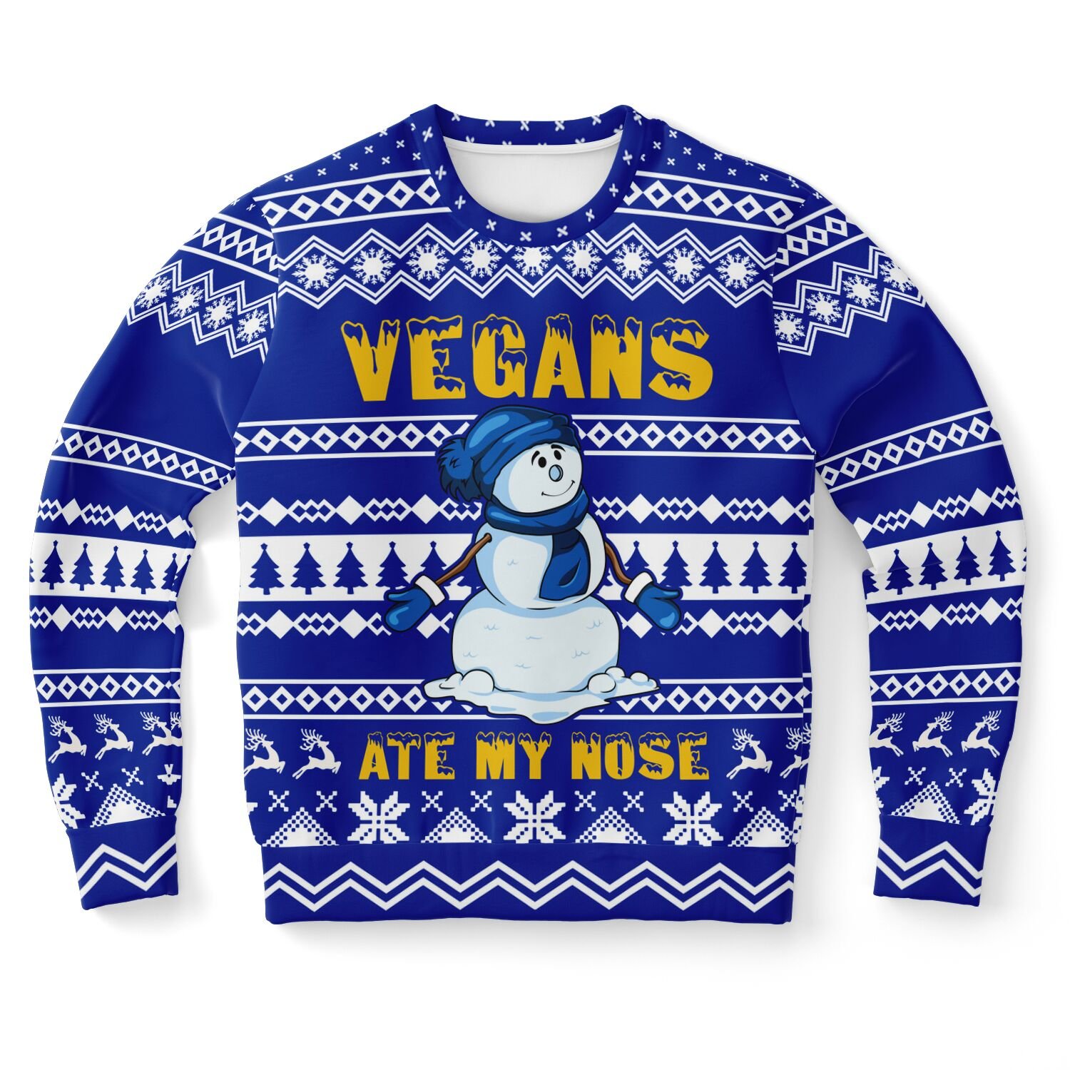 Funny Vegan Christmas Sweatshirt - 