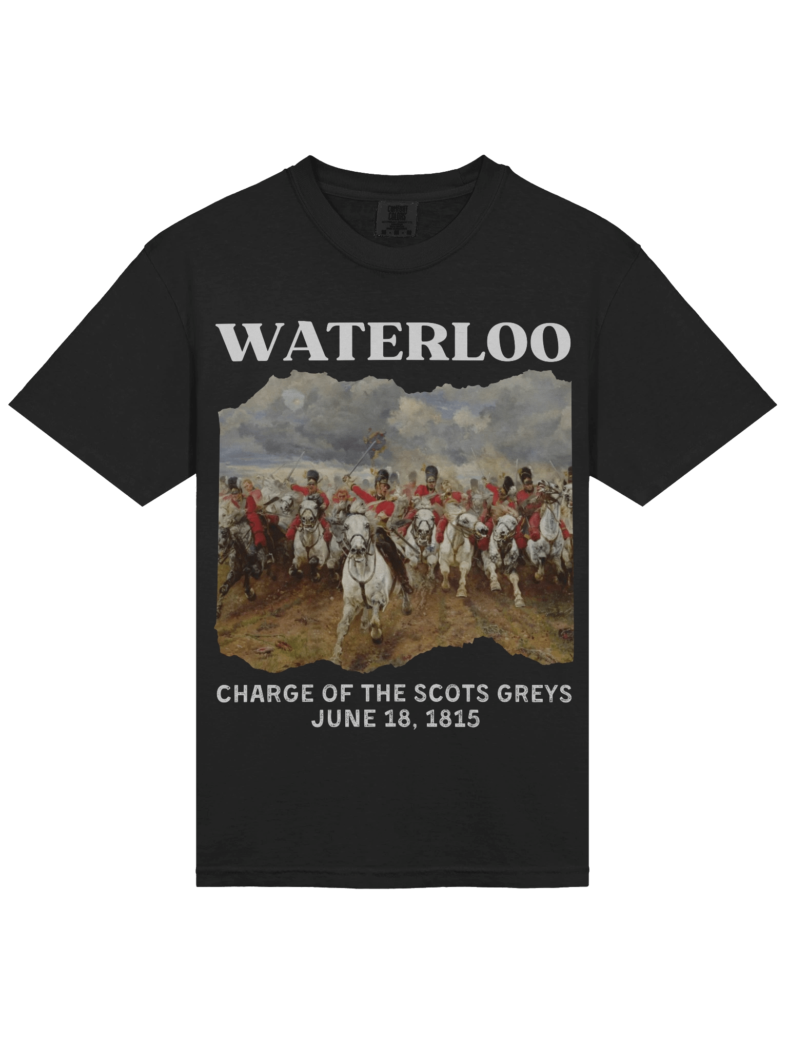 Waterloo - Charge of the Scots Greys T-Shirt product image (24)