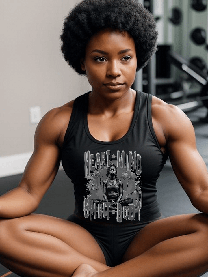 Takes Heart Mind Spirit Body Fitness Meditation Trainer Tank Top product image (1)