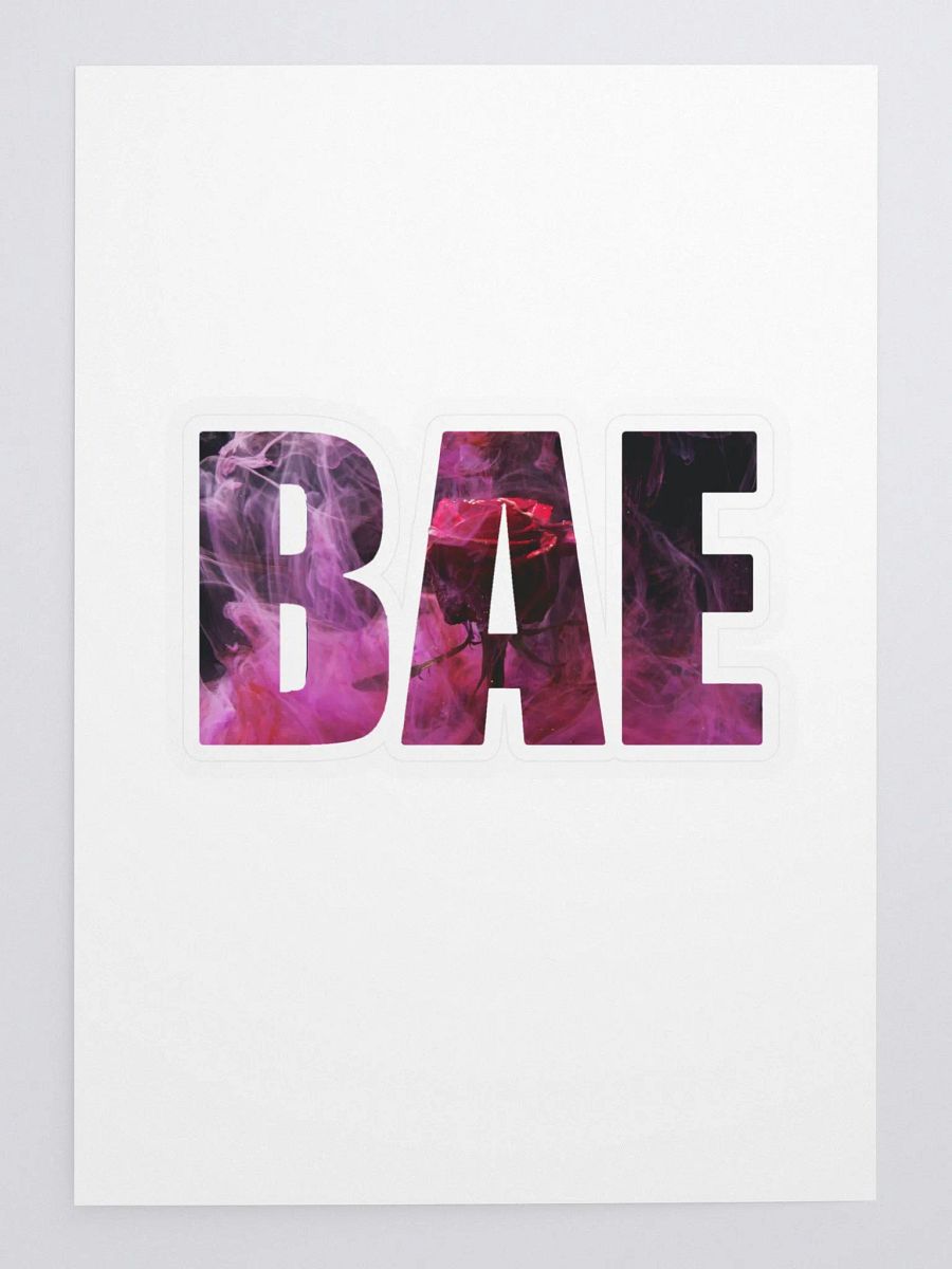 COLD SUMMER COLLECTION Red Midnight Rose Sticker product image (1)