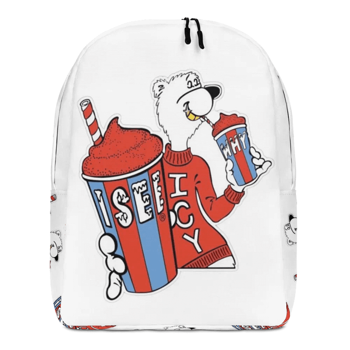 ISEEWHY BEAR PATTERN BACKPACK product image (1)