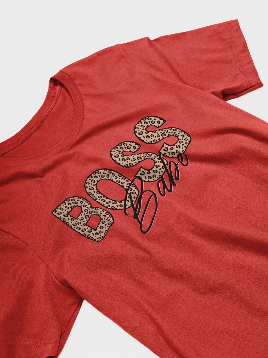 Leopard Font BOSS Babe Tee product image (3)