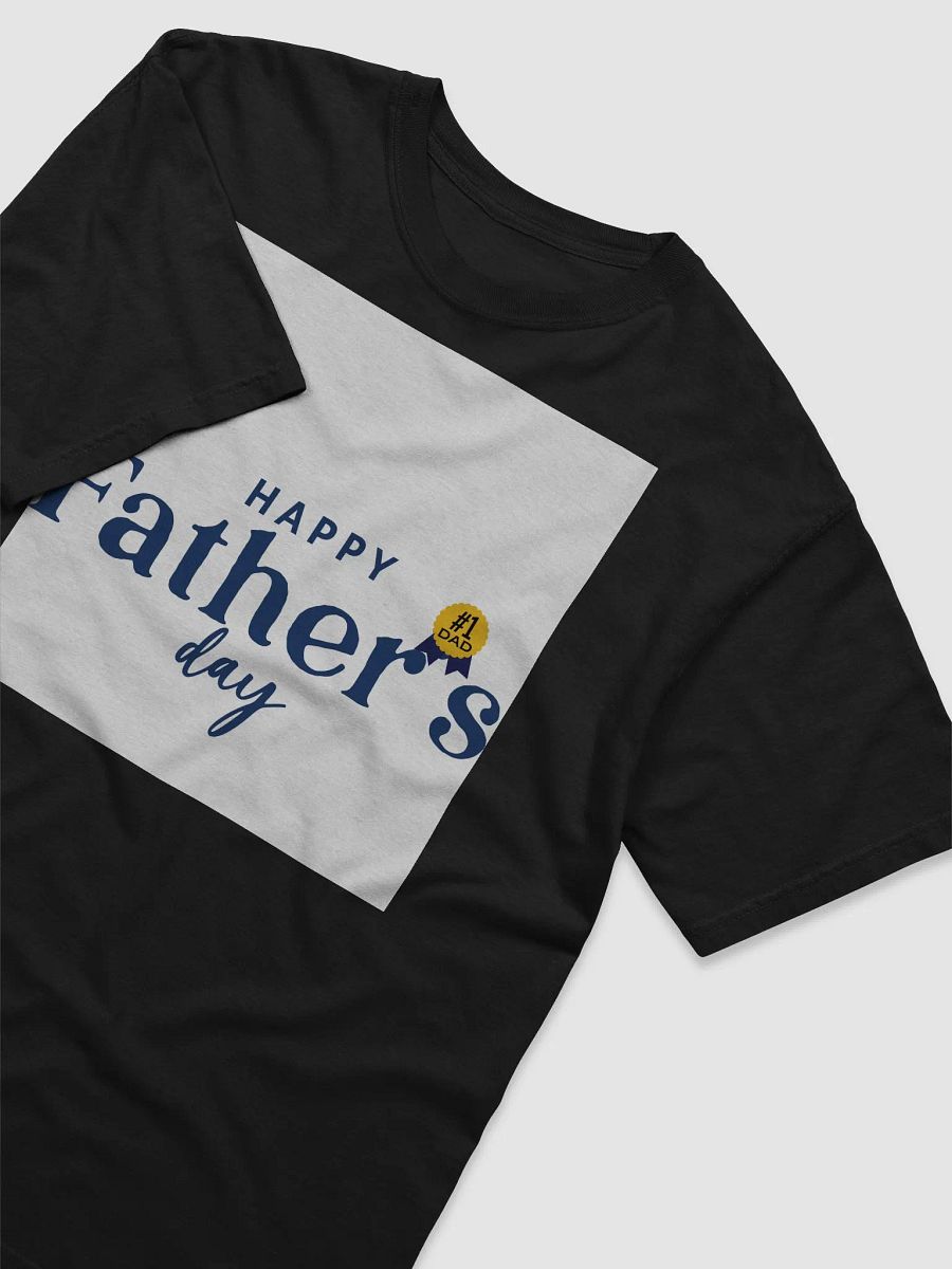 Man T-Shirt Happy Fathers Day Garment-Dyed Heavyweight product image (3)