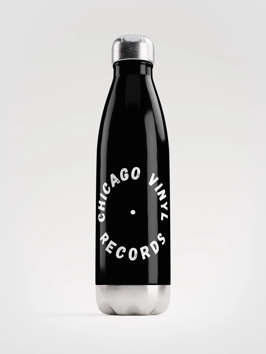 Chicago Vinyl Records Stainless Steel Bottle product image (1)