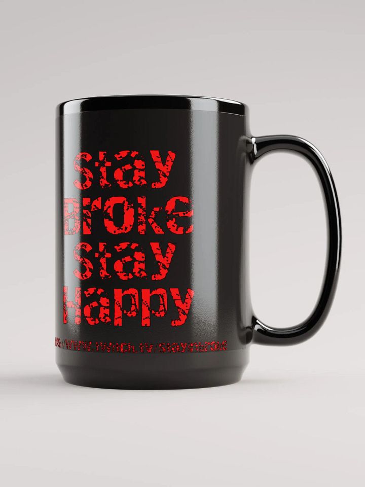 Broke Black mug product image (1)