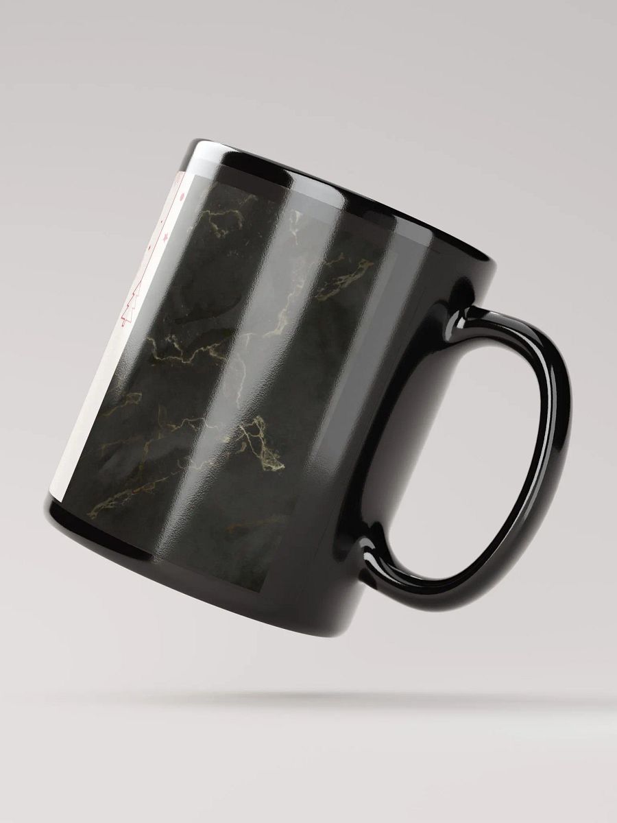 Merry Roesler's Christmas! Black Glossy Mug product image (4)