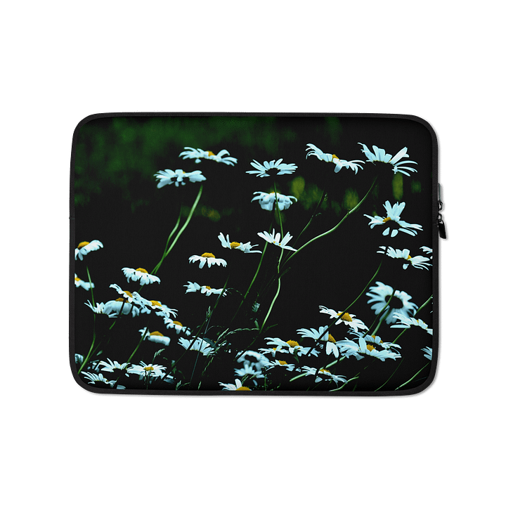 Laptoptasche - Blumenwiese bei Nacht product image (1)